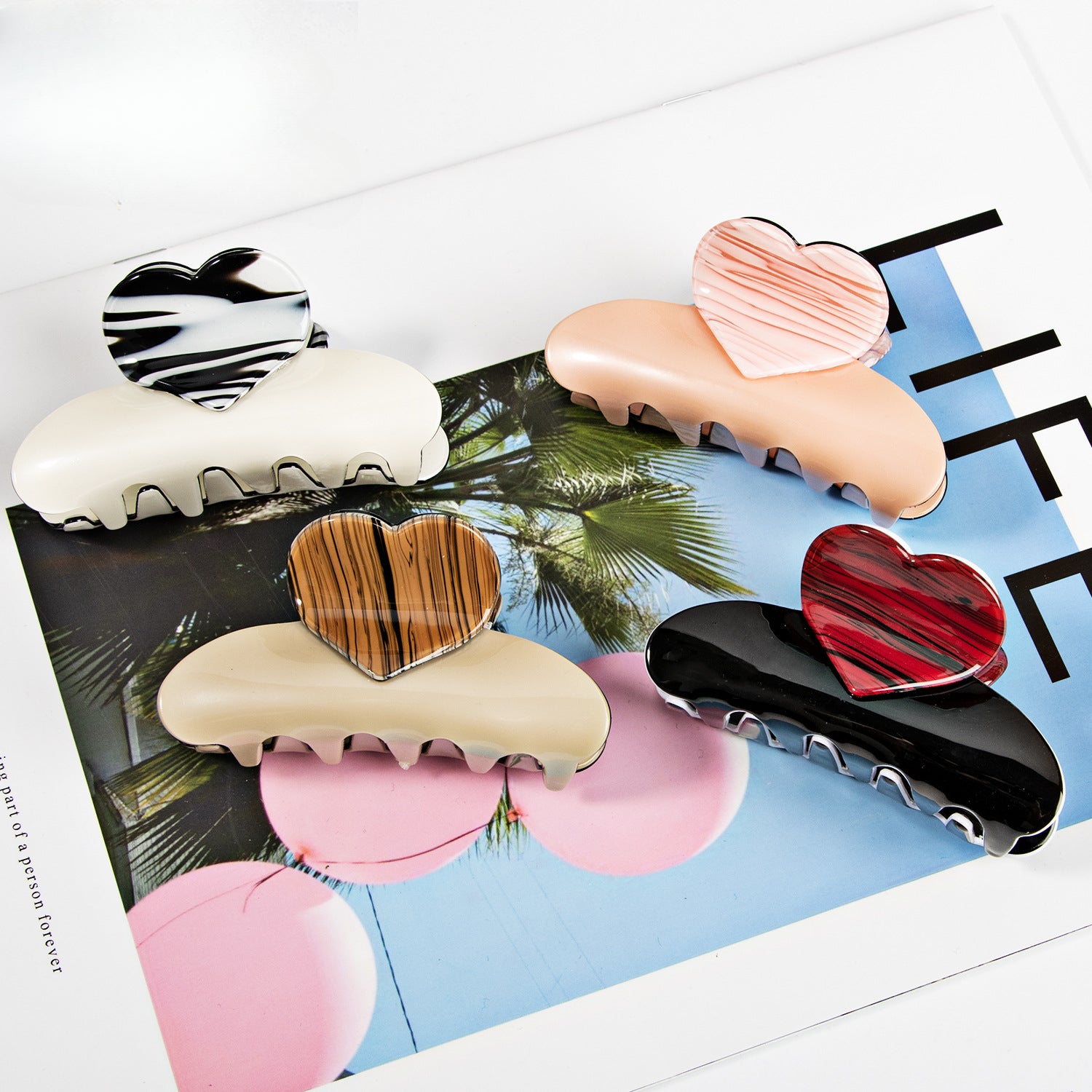 Wholesale Valentine's Day 8cm Love Love Cute Clip